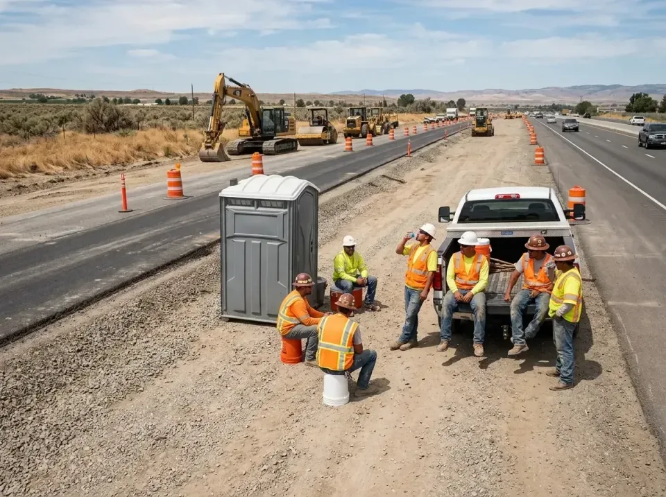 highway-road-construction-crew-007 — frequently asked questions, Porta Potty and Restroom Rentals in North Tustin, CA